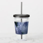 Storm Acrylic Pour Tumbler Acryltrinkbecher (Vorderseite)