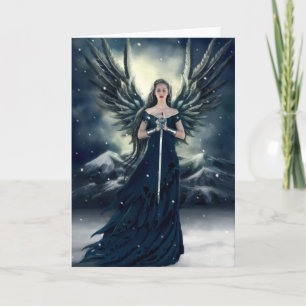 Storm Angel Feiertagskarte