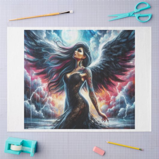 Storm Angel Seidenpapier (Basteln)