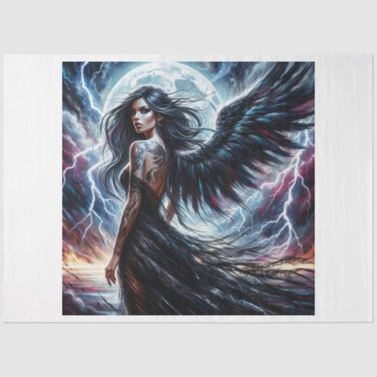 Storm Angel Seidenpapier (Vorderseite)