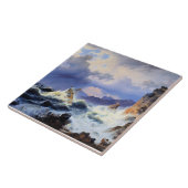 Storm at Sea off Norwegian Coast Fliese (Seite)