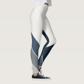 Storm Blue und Grey City Summer Zuhause Leggings (Rechts)