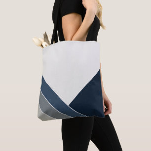 Storm Blue und Grey City Summer Zuhause Tasche