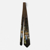 Storm Brewing Over Chicago Neck Tie Krawatte (Rückseite)