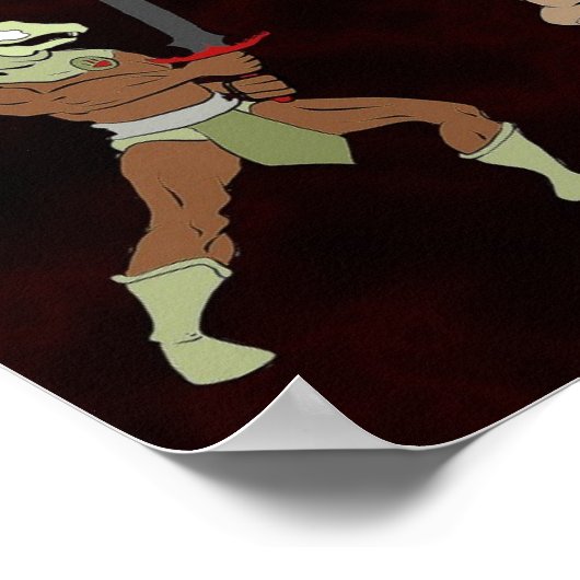 Storm Bunnies Poster (Ecke)