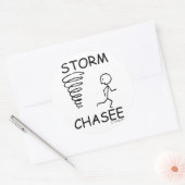 Storm Chasee Runder Aufkleber (Umschlag)