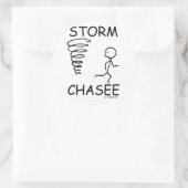 Storm Chasee Runder Aufkleber (Tasche)