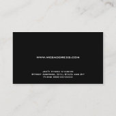 Storm Chaser Business Card Visitenkarte (Rückseite)