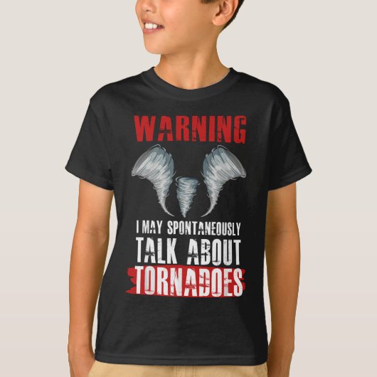 Storm Chaser Funny Tornado Twister Quote Geschenk T-Shirt (Vorderseite)