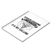 Storm Chaser Geschenke | Storm Chasing Lightning H Notizblock (Linke Seite)