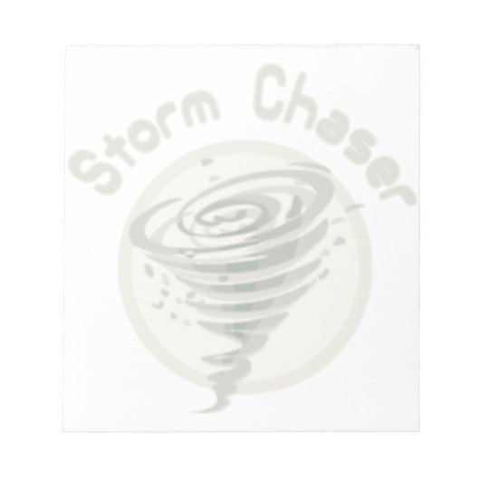 Storm Chaser Notizblock (Vorderseite)