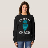 Storm Chaser Parent New Family Chasing Toddler Da Sweatshirt (Vorne ganz)