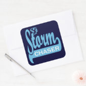 Storm Chaser Quadratischer Aufkleber (Umschlag)