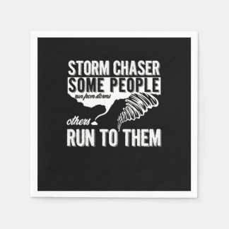 Storm Chaser Tornado Chasing Hurricane Wind Gift Serviette