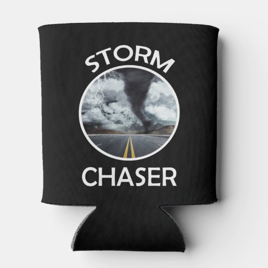 Storm Chaser Tornado Picture Weather Meteorologe Dosenkühler (Rückseite)