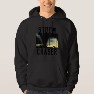 Storm Chaser Tornado Picture Weather Meteorologe Hoodie