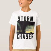 Storm Chaser Tornado Picture Weather Meteorologe T-Shirt (Vorderseite)