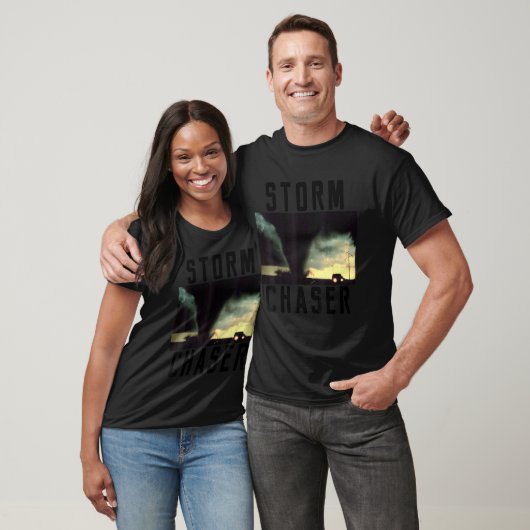 Storm Chaser Tornado Picture Weather Meteorologe T-Shirt (Unisex)