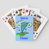 Storm Chaser Tornado Spielkarten (Rückseite)