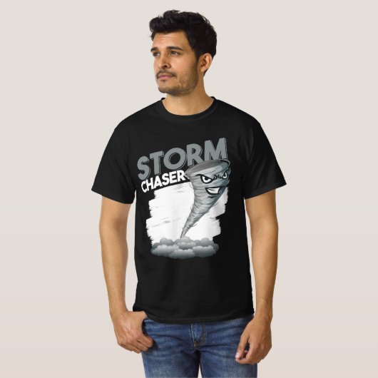 Storm Chaser Tornado T - Shirt (Vorne ganz)