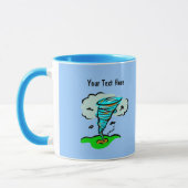 Storm Chaser Tornado Twister Wettermeteorologie Tasse (Links)