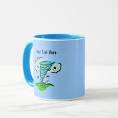 Storm Chaser Tornado Twister Wettermeteorologie Tasse (Vorderseite Links)