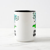 Storm Chaser Tornado Twister Zweifarbige Tasse (Mittel)
