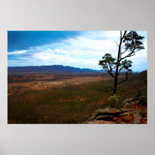 Storm clouds in the Australian Outback Poster