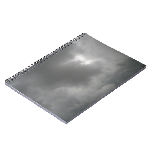 Storm Clouds Notebook Notizblock (Linke Seite)