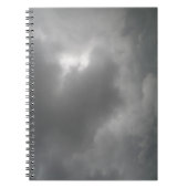 Storm Clouds Notebook Notizblock (Vorderseite)