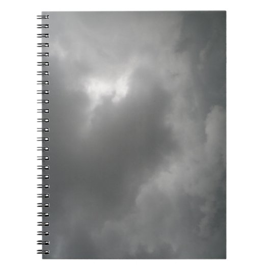 Storm Clouds Notebook Notizblock (Vorderseite)