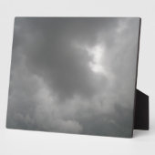 Storm Clouds Plaque Fotoplatte (Seite)