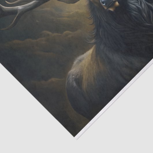 Storm Crown Decoupage Seidenpapier (Ausschnitt)