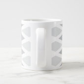 Storm Diamond Ombre Monogram Jumbo-Tasse (Rückseite)