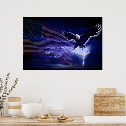 Storm Eagle Poster (Küche)