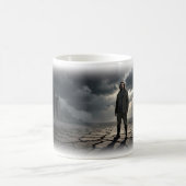 Storm Gate Überlebender unter dunklen Himmeln Tass Kaffeetasse (Mittel)