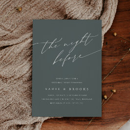 Storm Gray-Green Probe Dinner Einladung