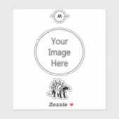 Storm Gray Stegosaurus Spiked Dinosaurier Aufkleber (Blatt)