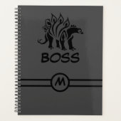 Storm Gray Stegosaurus Spiked Dinosaurier Planer (Vorderseite)