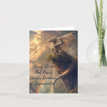 Storm-Karte übergeben