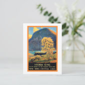 Storm King New York Central Lines Postkarte (Stehend Vorderseite)