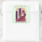 Storm Large Square Sticker (Tasche)