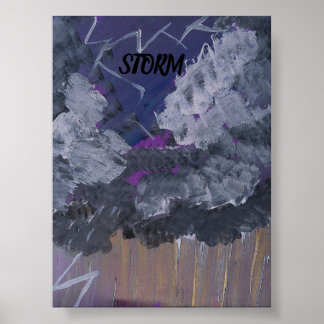 STORM POSTER DESIGN VON ARTIKEL PAULA REILLY.