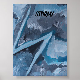 STORM POSTER VON KÜNSTLERN PAULA REILLY.