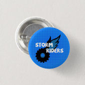 Storm Riders Logo Knopf Button (Vorne & Hinten)