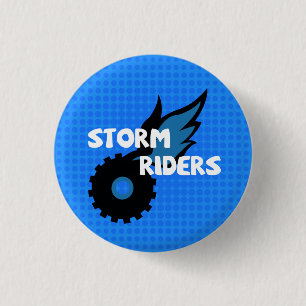 Storm Riders Logo Knopf Button