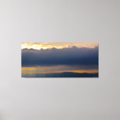 Storm Shelf Cloud Hot Springs National Park AR Leinwanddruck (Vorderseite)