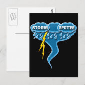 STORM SPOTTER POSTKARTE (Vorne/Hinten)