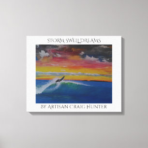 STORM SWELL DREAMS LEINWANDDRUCK