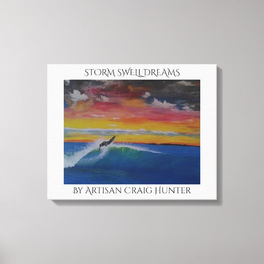 STORM SWELL DREAMS LEINWANDDRUCK (Vorderseite)